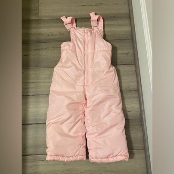 Baby Girls Snow bibs with Jacket - Picture 1 of 3